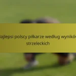 Najlepsi polscy piłkarze według wyników strzeleckich